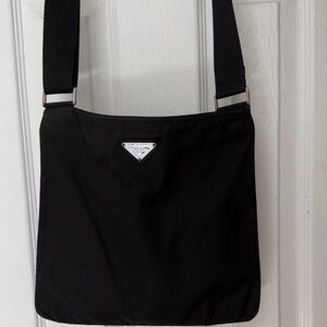 Prada crossbody Black Nylon Shoulder Bag
